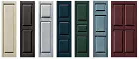 Mid America Shutters Color Chart
